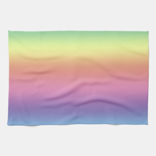 Serviette de cuisine - Arc-en-ciel (Horizontal)