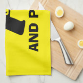 SERVIETTE DE CUISINE ARMÉE ET POLITE (Quart Plié)