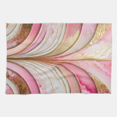Serviette de cuisine Art déco colorée (Horizontal)
