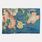 Serviette de cuisine ASIATIQUE de PIVOINES (Horizontal)
