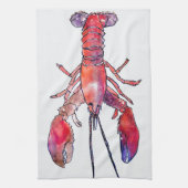 Serviette de cuisine au homard de la Nouvelle-Angl (Vertical)