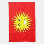 Serviette de cuisine au soleil brillant (Vertical)