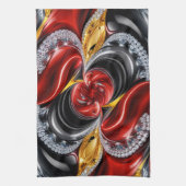 Serviette de cuisine aux couleurs allemandes Desig (Vertical)