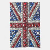 Serviette de cuisine aux couleurs britanniques Des (Vertical)