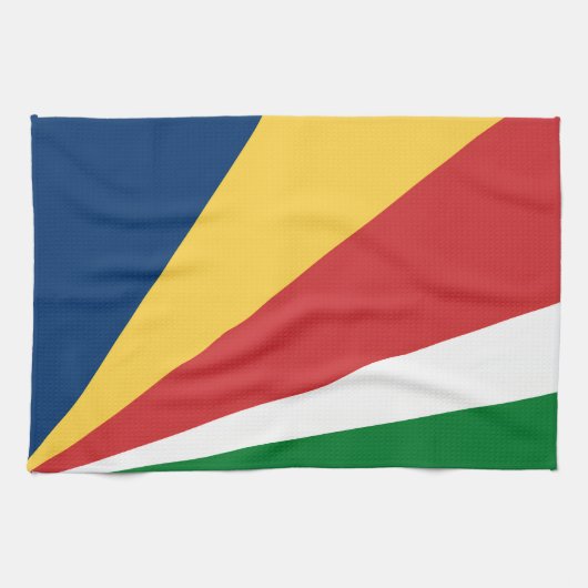Serviette de cuisine aux couleurs des Seychelles D (Horizontal)