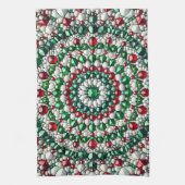 Serviette de cuisine aux couleurs italiennes Desig (Vertical)