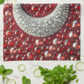 Serviette de cuisine aux couleurs turques Design (Plié)