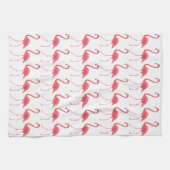 Serviette de cuisine aux flamants roses (Horizontal)