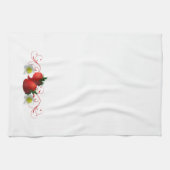 Serviette de cuisine aux fraises (Horizontal)