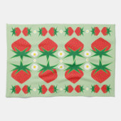 Serviette de cuisine aux fraises (Horizontal)