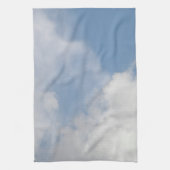 Serviette de cuisine aux nuages fluides (Vertical)