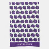 Serviette de cuisine aux raisins (Vertical)