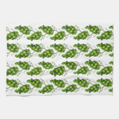 Serviette de cuisine aux raisins verts (Horizontal)