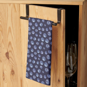 Serviette De Cuisine Avec Bleuets, Bleuet