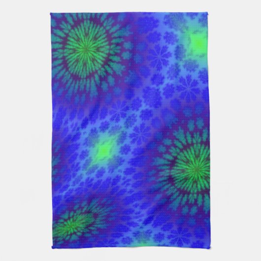 Serviette de cuisine avec design abstrait (Vertical)