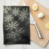 Serviette de cuisine avec design abstrait (Quart Plié)