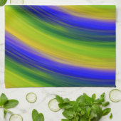 Serviette de cuisine avec design abstrait (Plié)