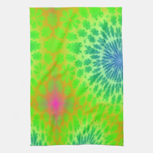 Serviette de cuisine avec design abstrait (Vertical)