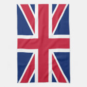 Serviette de cuisine avec Drapeau britannique (Vertical)