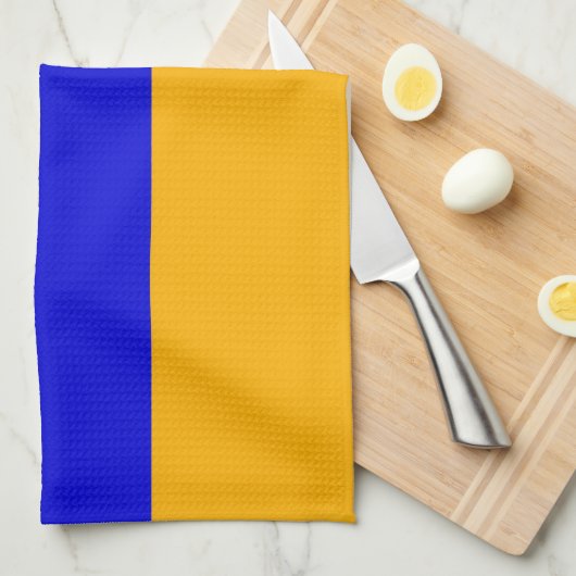 Serviette de cuisine avec Drapeau d'Arménie (Quart Plié)