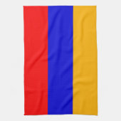 Serviette de cuisine avec Drapeau d'Arménie (Vertical)
