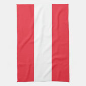 Serviette de cuisine avec Drapeau d'Autriche (Vertical)
