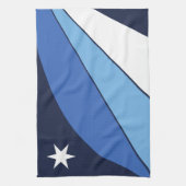 Serviette de cuisine avec Drapeau de Columbia, SC (Vertical)