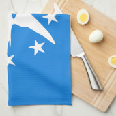 Serviette de cuisine avec Drapeau de Corpus Christ (Quart Plié)