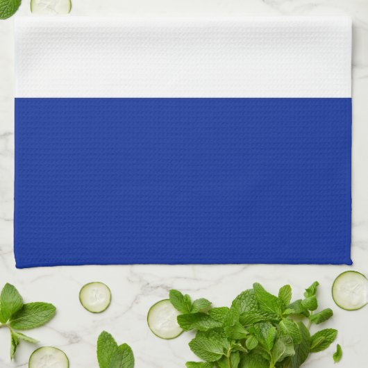 Serviette de cuisine avec Drapeau de France (Plié)