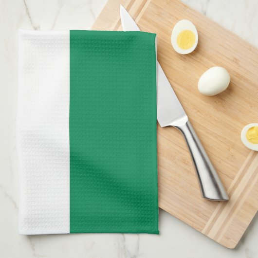 Serviette de cuisine avec Drapeau de Hongrie (Quart Plié)