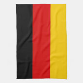 Serviette de cuisine avec Drapeau de l'Allemagne (Vertical)