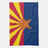 Serviette de cuisine avec Drapeau de l'Arizona, Ét (Vertical)