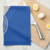 Serviette de cuisine avec Drapeau de Las Vegas Cit (Quart Plié)