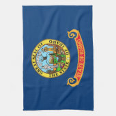 Serviette de cuisine avec Drapeau de l'Idaho, État (Vertical)