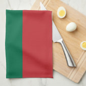 Serviette de cuisine avec Drapeau de Lituanie (Quart Plié)