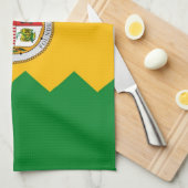 Serviette de cuisine avec Drapeau de Los Angeles,  (Quart Plié)