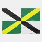 Serviette de cuisine avec Drapeau de Monterey City (Horizontal)