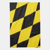 Serviette de cuisine avec Drapeau de Munich (Vertical)