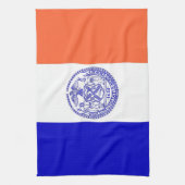 Serviette de cuisine avec Drapeau de New York, Éta (Vertical)
