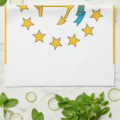 Serviette de cuisine avec Drapeau de Rhode Island, (Plié)