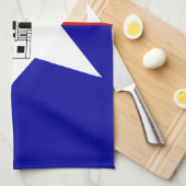 Serviette de cuisine avec Drapeau de San Antonio,  (Quart Plié)