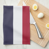 Serviette de cuisine avec drapeau de Thaïlande (Quart Plié)