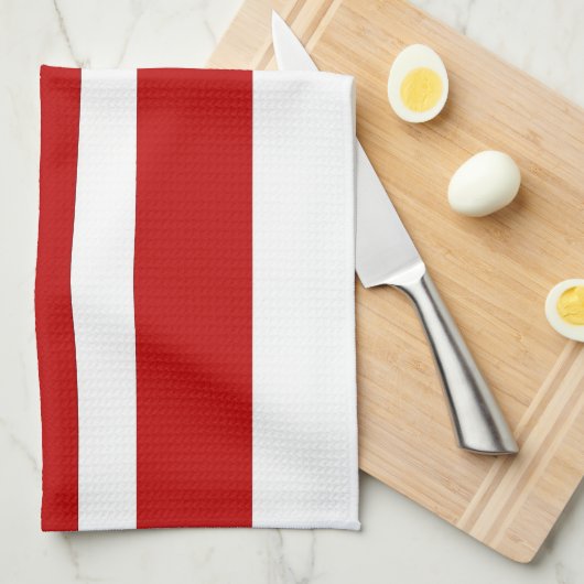 Serviette de cuisine avec Drapeau de Washington D. (Quart Plié)