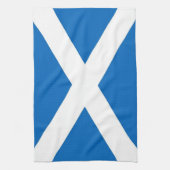 Serviette de cuisine avec Drapeau d'Ecosse (Vertical)