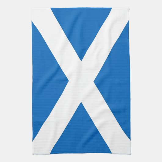 Serviette de cuisine avec Drapeau d'Ecosse (Vertical)