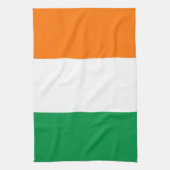 Serviette de cuisine avec Drapeau d'Irlande (Vertical)