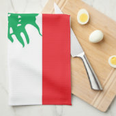 Serviette de cuisine avec Drapeau du Liban (Quart Plié)
