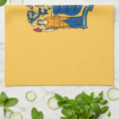 Serviette de cuisine avec Drapeau du New Jersey, É (Plié)