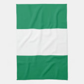 Serviette de cuisine avec Drapeau du Nigeria (Vertical)