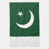 Serviette de cuisine avec Drapeau du Pakistan (Vertical)